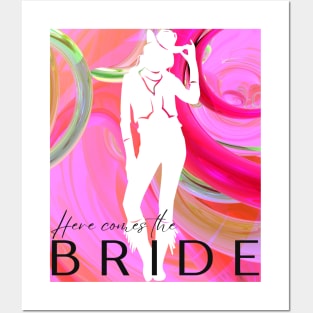 HERE COMES THE BRIDE Posters and Art